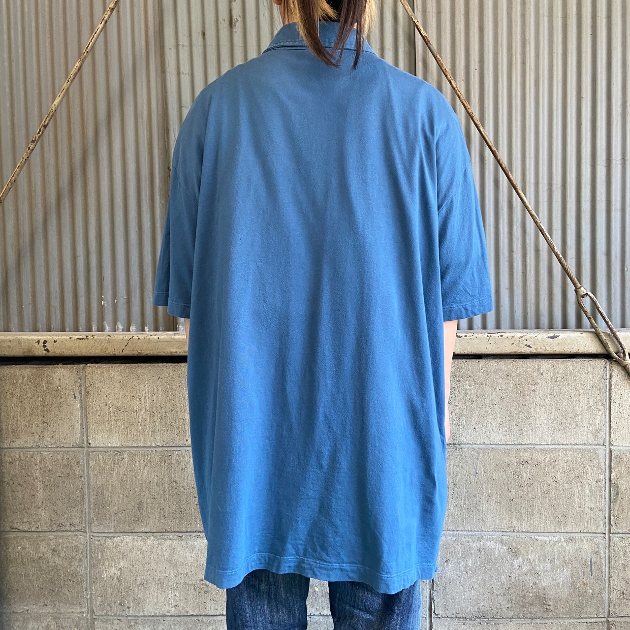 patagonia パタゴニア フィッシュロイ トラウト ロゴ刺繍 ポロシャツ 