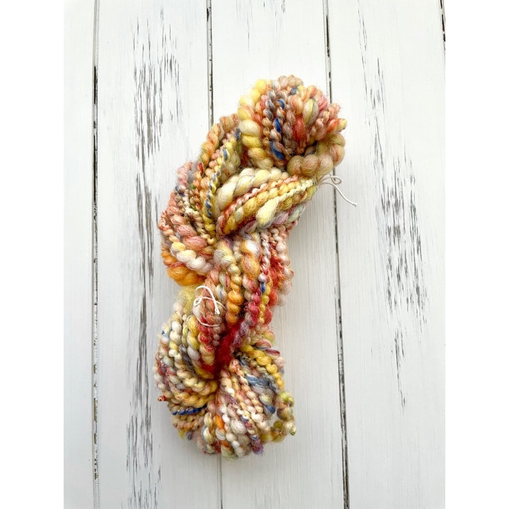 アートヤーン 手紡ぎ糸【21-1118】