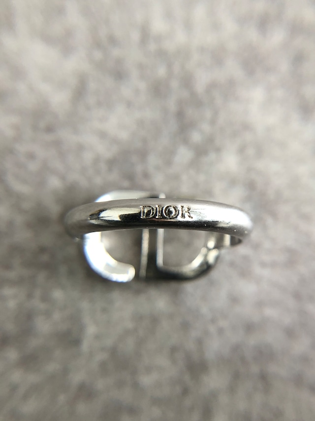 Christian Dior クリスチャン ディオール リング シルバー PETIT CD vintage ヴィンテージ オールド di6pz4