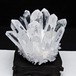 水晶 クラスター 水晶 原石 台座付属 一点物 182-8624
