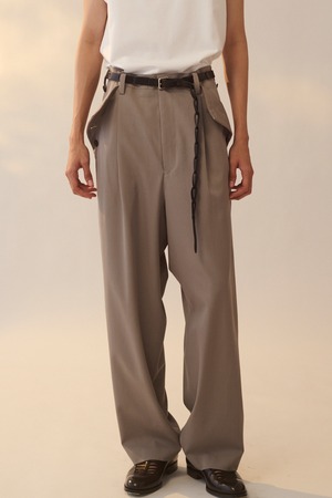 Botton Line Closure PNT / ﾜｯｼｬｰ加工高密度ｷﾞｬﾊﾞｼﾞﾝ / M732-P50-100