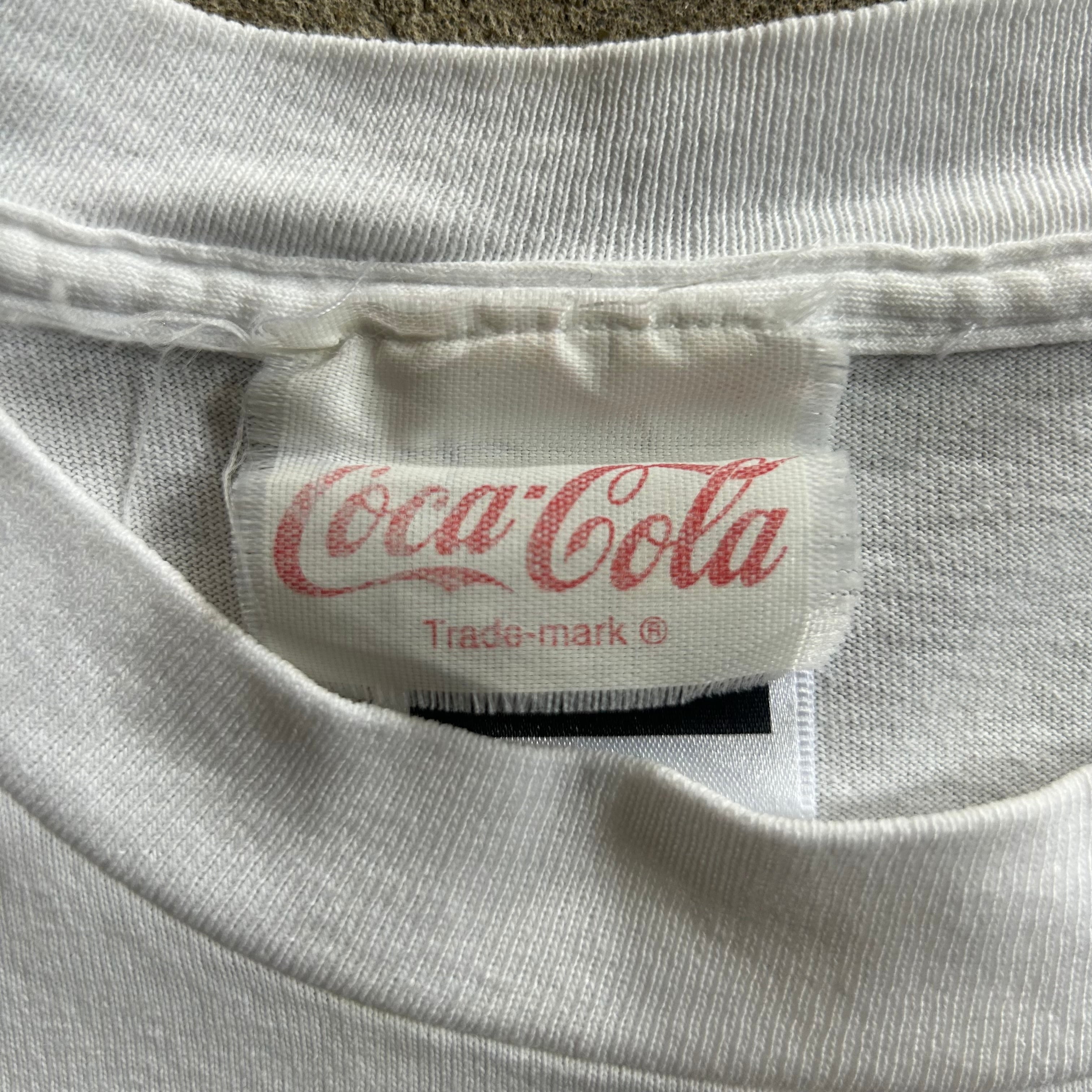 90s Coca-Cola official tee コカコーラ プリント Tシャツ ドレッド