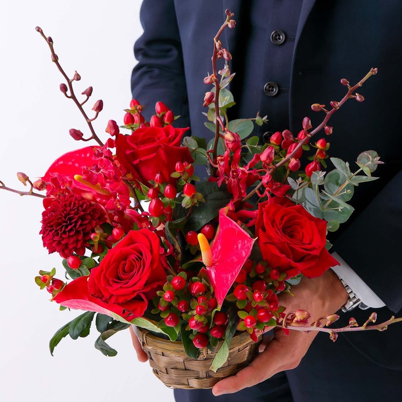 バスケットアレンジ バスケットアレンジ 240404-C | インテリア館 アリス