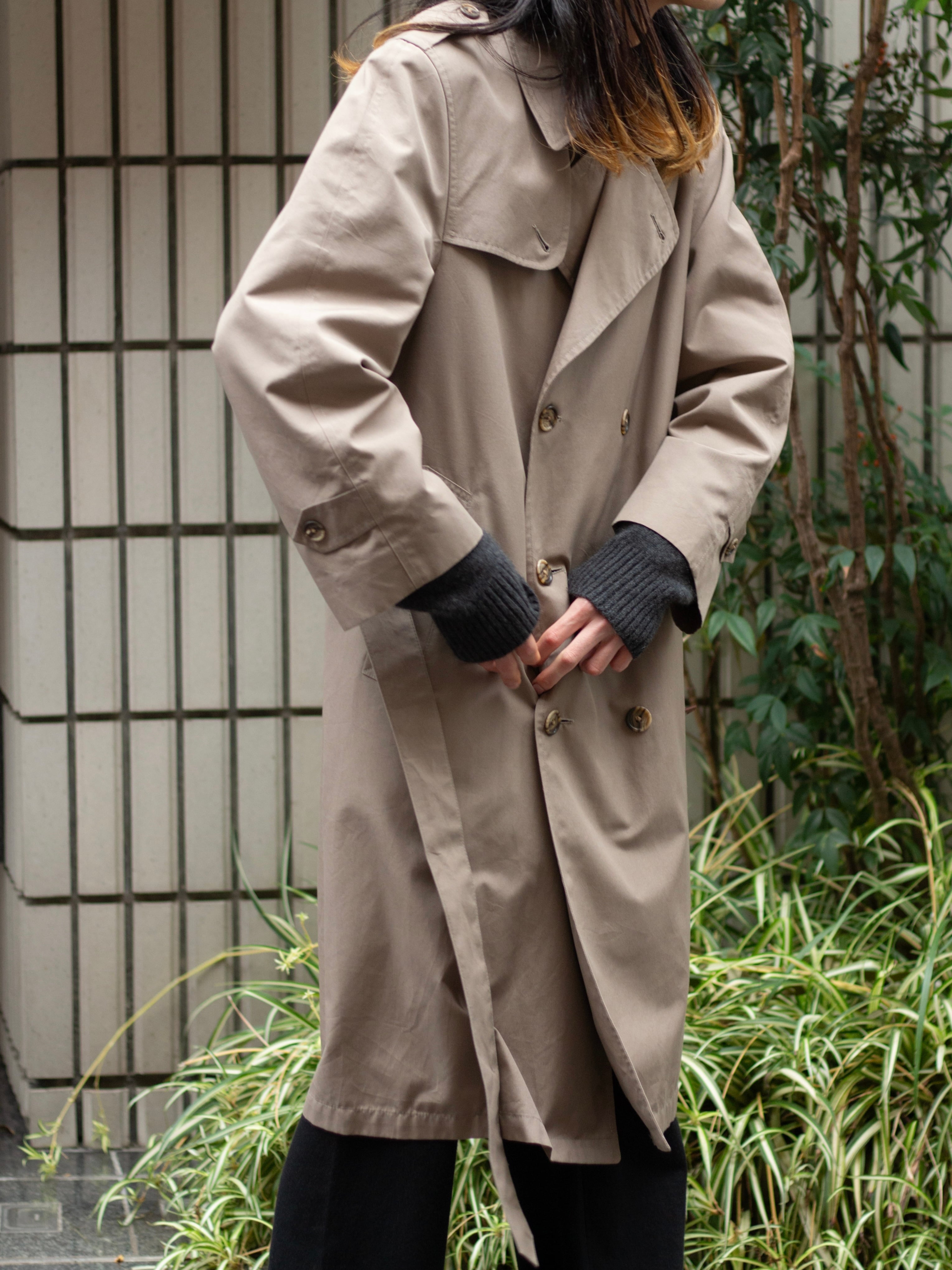 完品 80's Christian Dior ヴィンテージトレンチコート 春 秋 完品 80´s Christian Dior ヴィンテージトレンチコート 春 秋