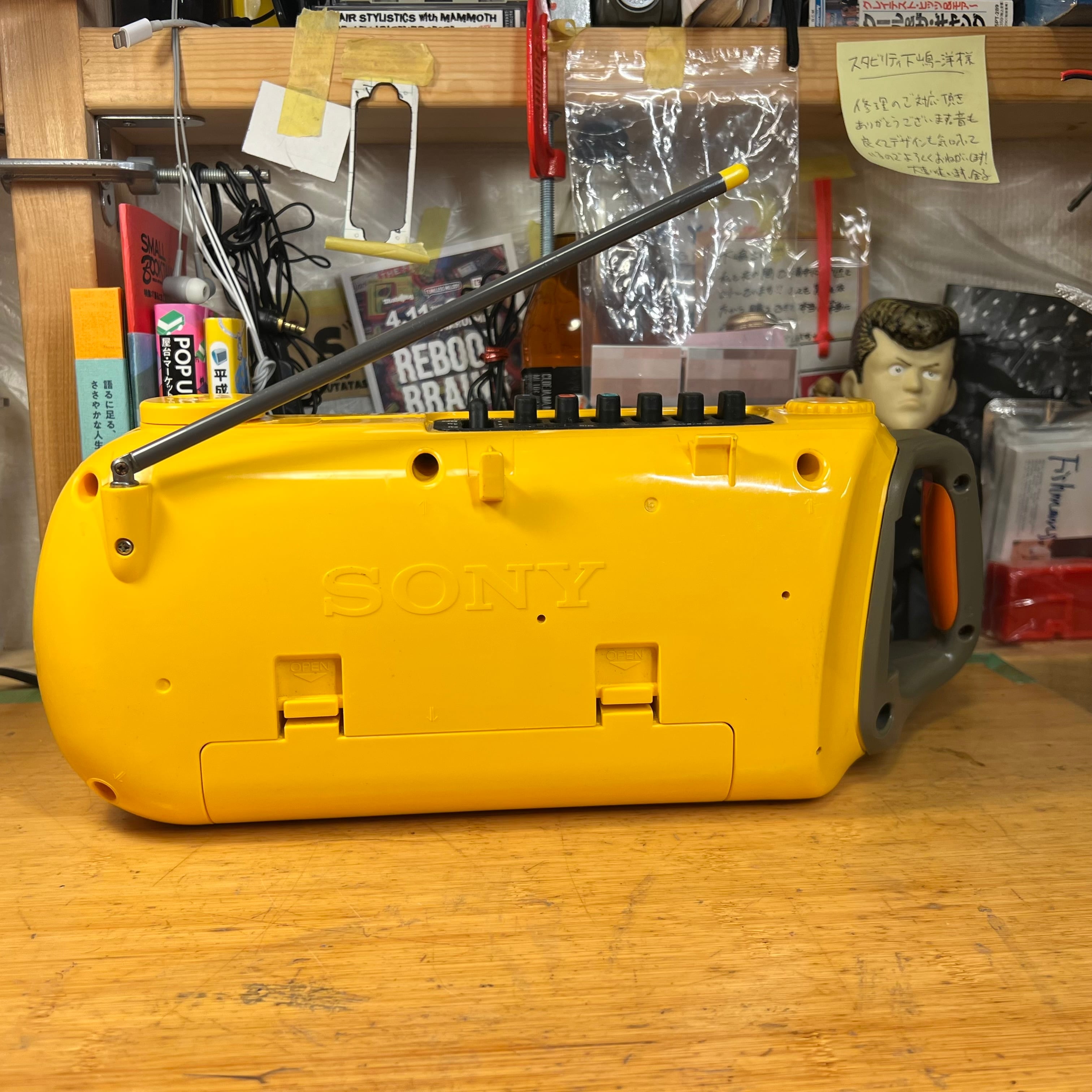 メンテ済可動品]sony sports ソニースポーツラジカセCFM-104 | stability