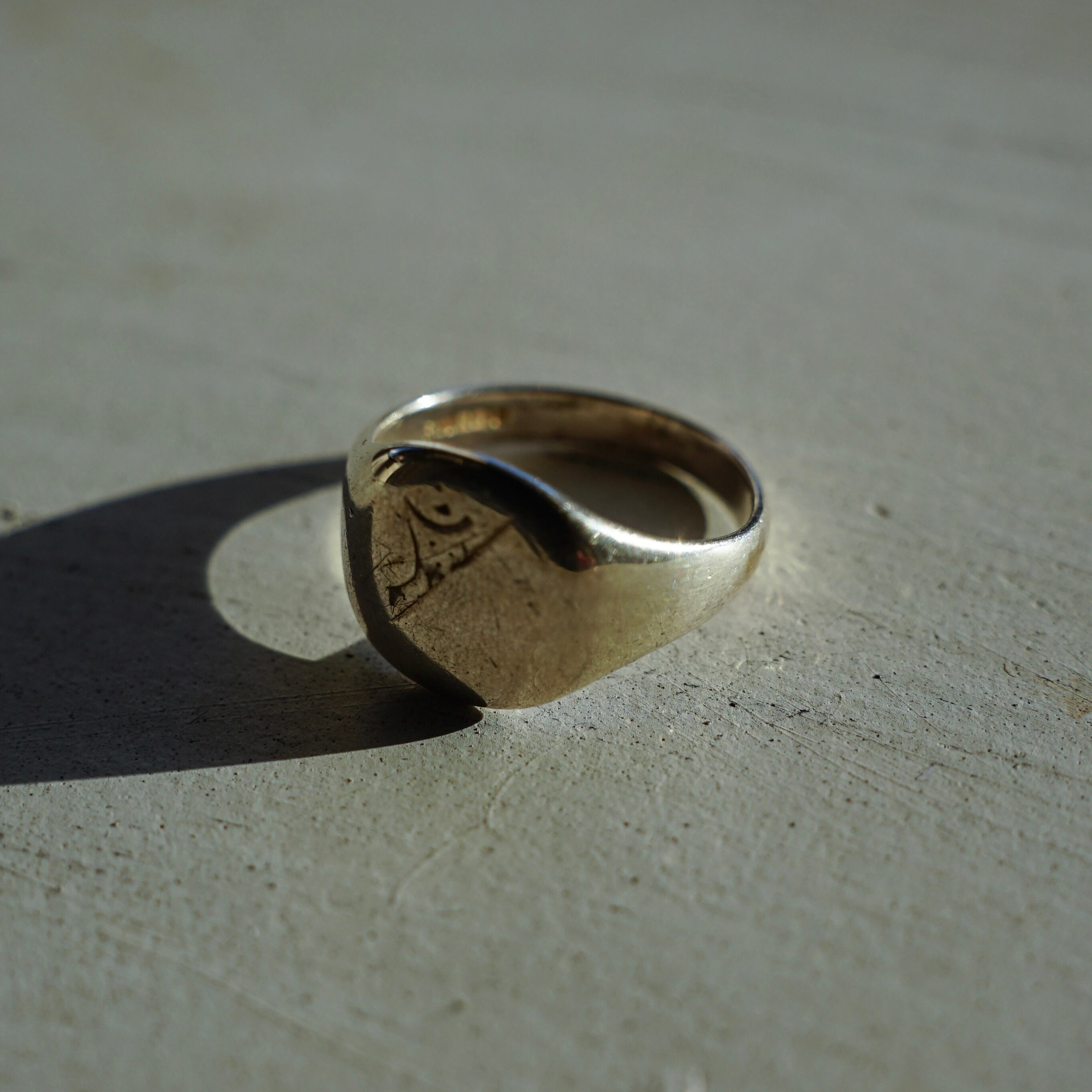 JEWELRY | regnbage 英国製 60s ヴィンテージ 925シルバー 彫金