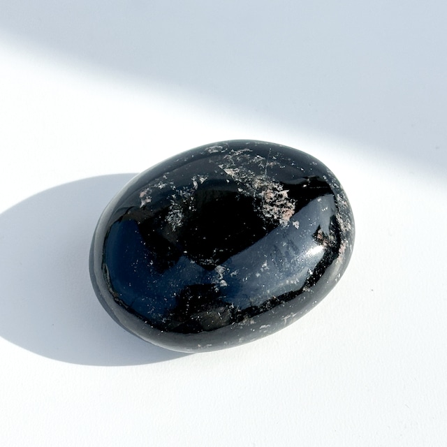 ブラックトルマリン パームストーン51◇ Black Tourmaline ◇天然石・鉱物・パワーストーン・インテリア