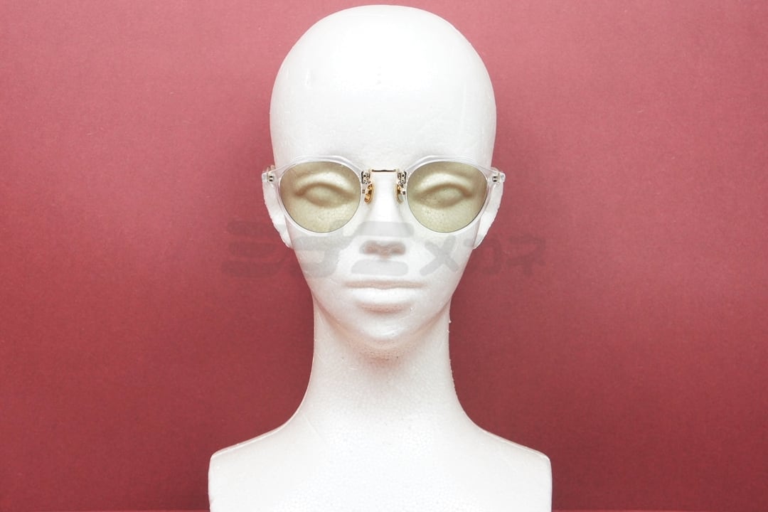 ADSR/エーディーエスアール/SATCHMO クリア A.D.S.R. クリア サングラス SATCHMO 03c 47サイズ クラウンパント