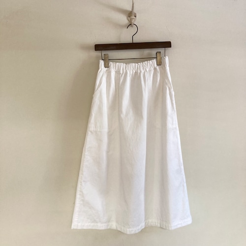 C21787 【Painter Skirt】Organic Cotton Twill