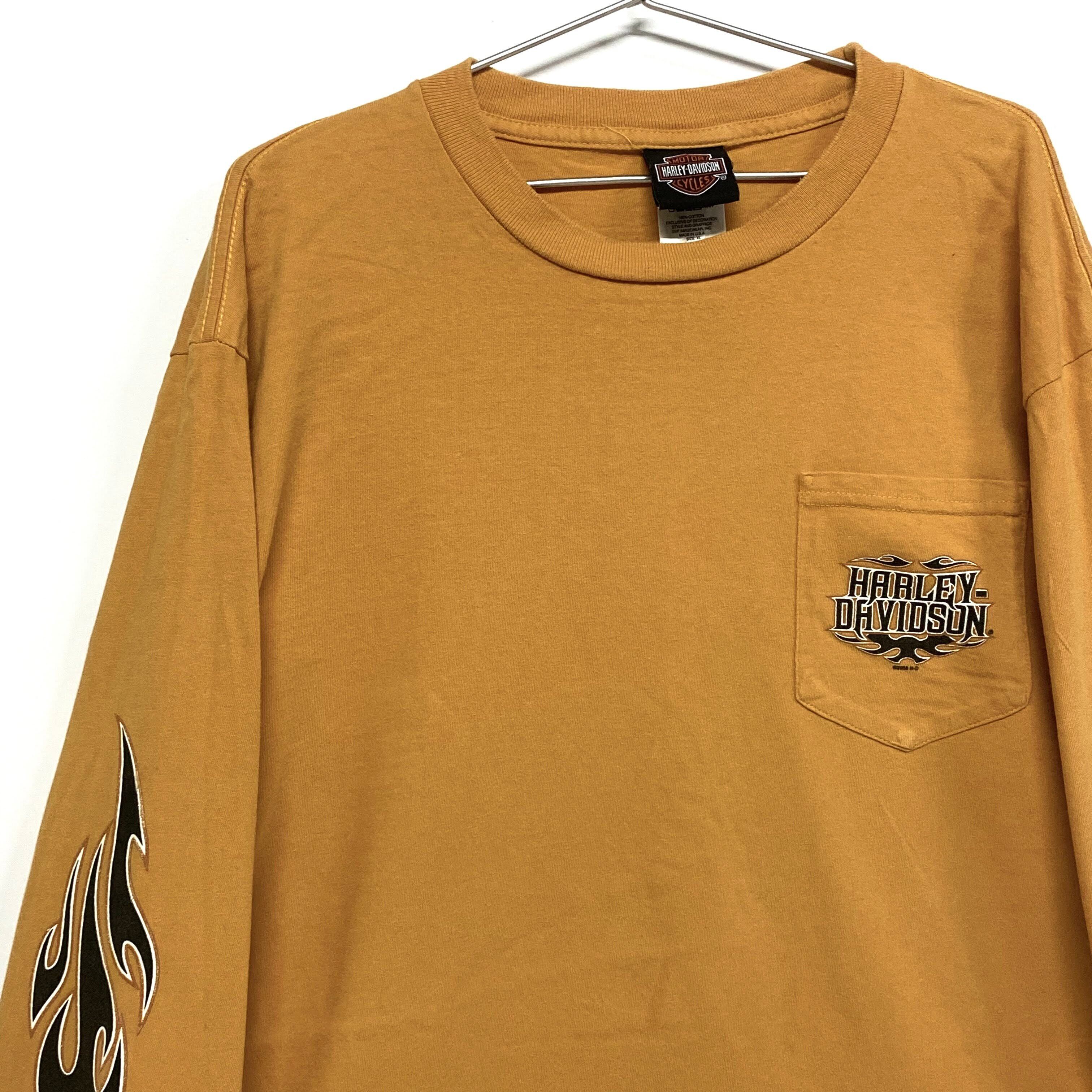 ハーレーダビッドソン Harley-Davidson BORN TO RIDE タイダイ柄 モーターサイクル バイクTシャツ ノースリーブ メンズM /eaa320706