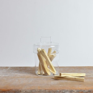 香木 Palo Santo キャニスター入り(10本) 〈 パロサント・ディスプレイ ・ヨガ・お香・芳香剤 〉112103