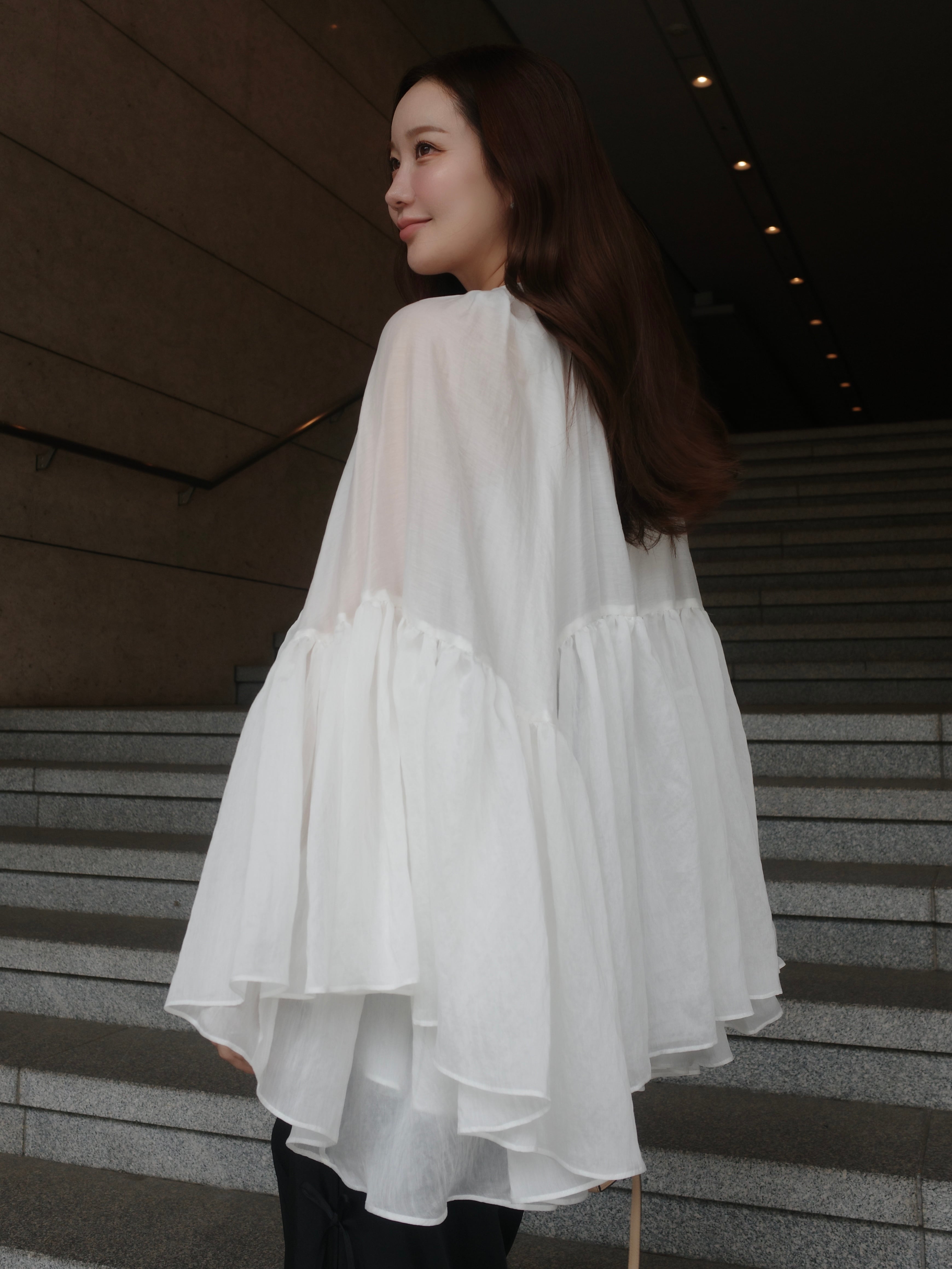 美品 HYEON ヘヨン シアー トップス シャツ ブラウス 人気 完売の