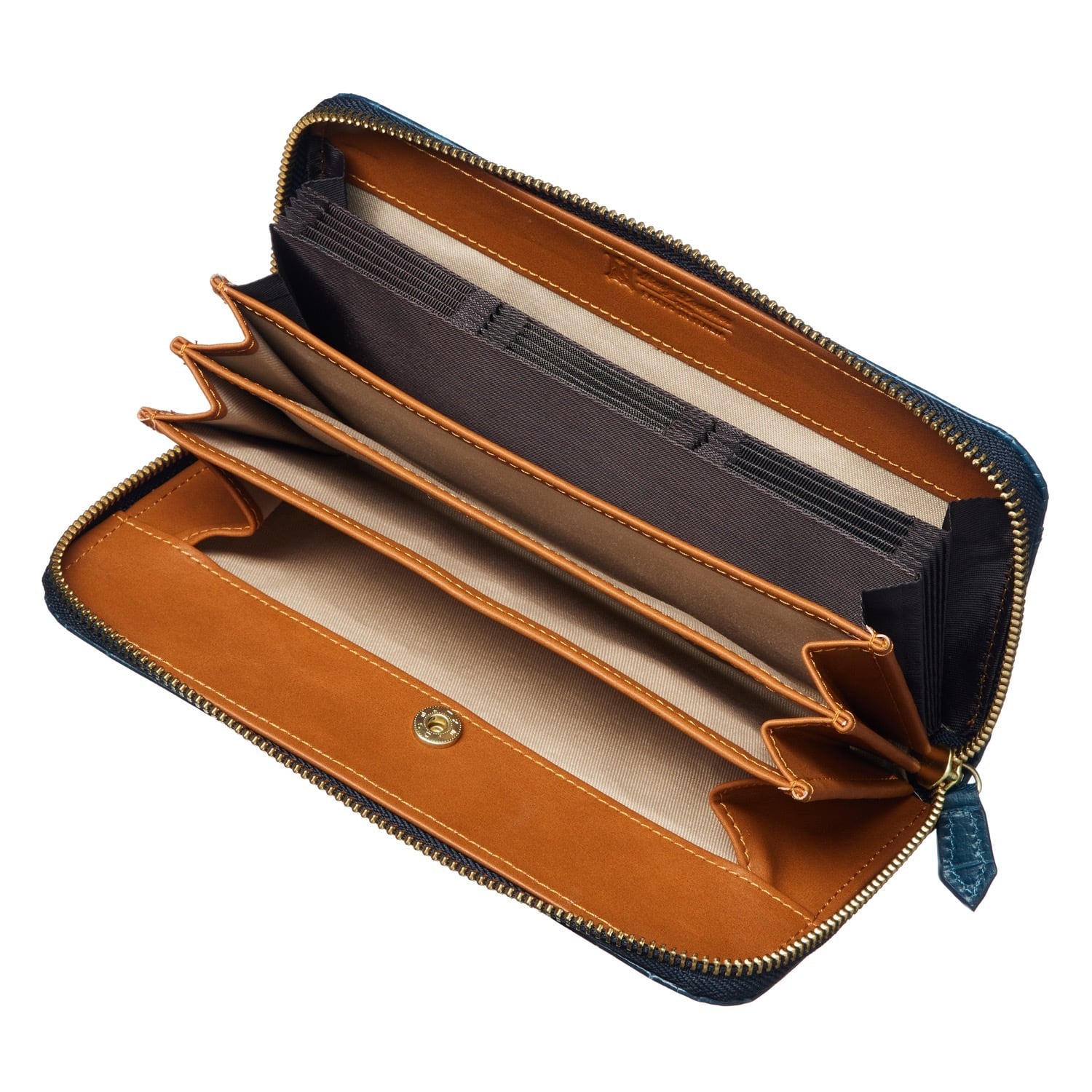 オーダー長財布 クロコ ノースビーチ 革 値下げしました （ワン  