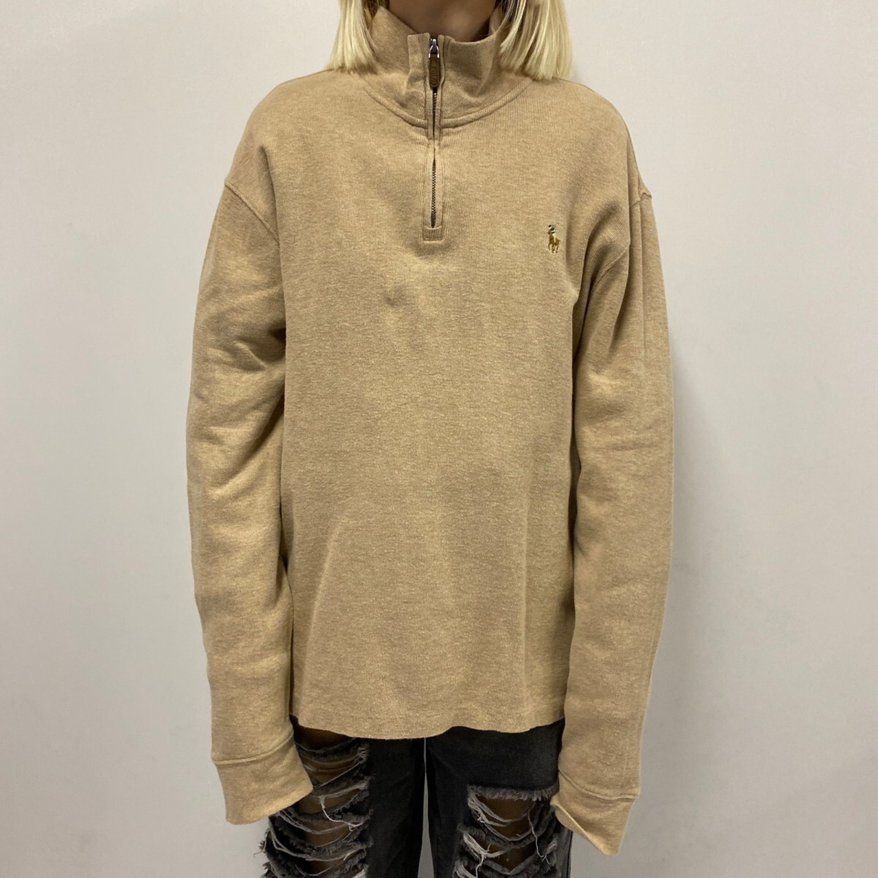 POLO RALPH LAUREN ラルフローレン ハーフジップ スウェットシャツ 