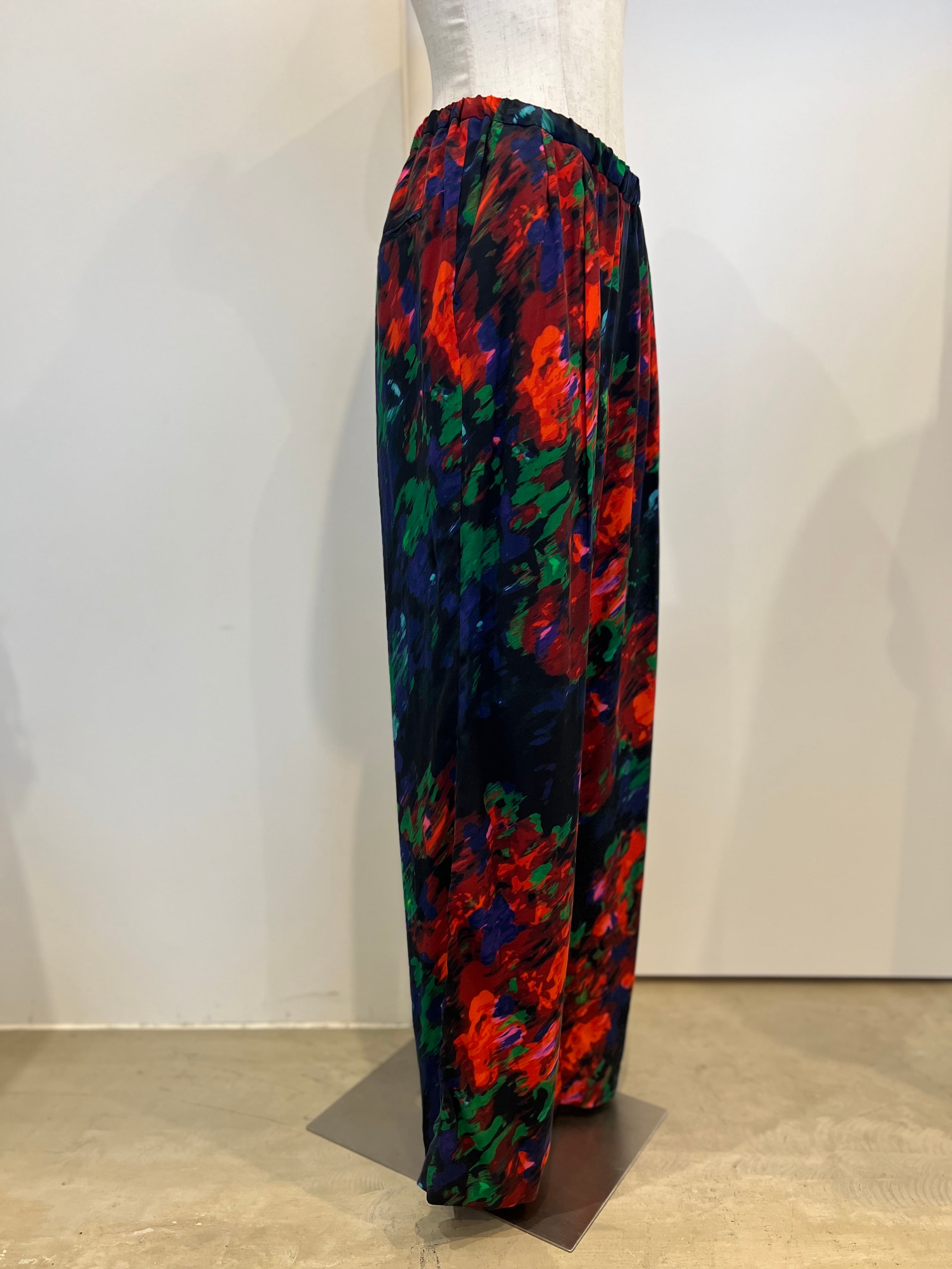 【LEMELANGE】プリントイージーパンツ　8613504