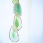 Healing Green 08 - アゲートヒーリングチャイム / Agate Sun Catcher Wind Chime 616