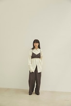 DU250729 Layered Waist Tuck Pants 【T sizeあり】【set up可】【残り僅か】