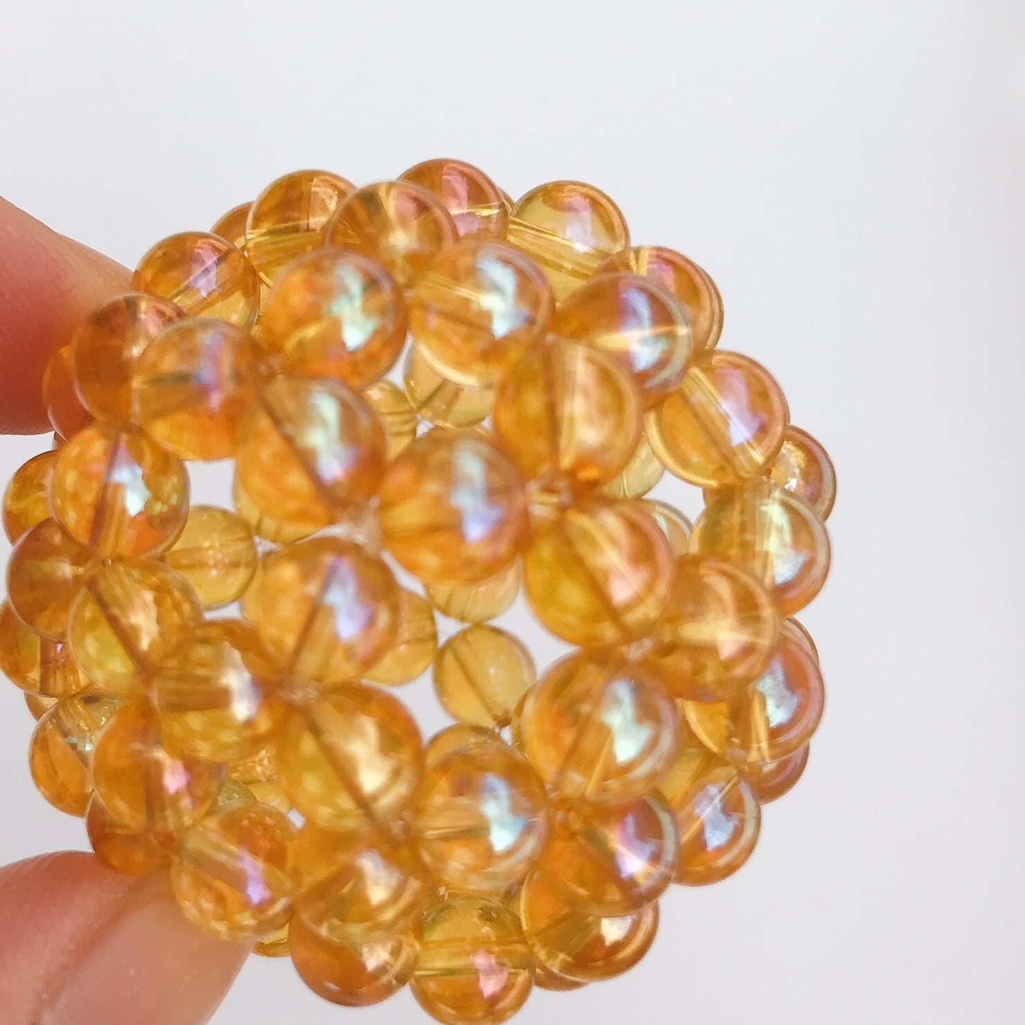Golden Aura Quarts・Fullerene・ゴールデンオーラ水晶AAA6mm