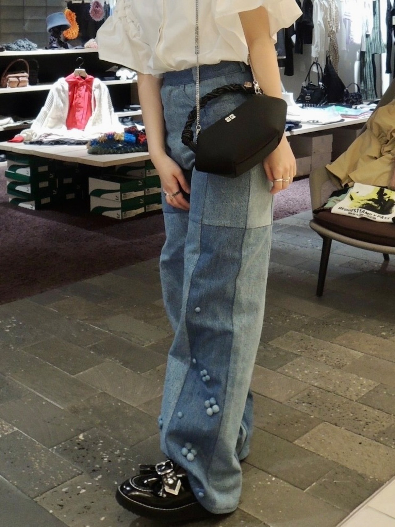 【25SS】RIV NOBUHIKO  リブ ノブヒコ /  ASH DENIM TROUSER / デニムパンツ - 9