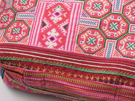 モン族古布/刺繍バック | Ethnic Beauty