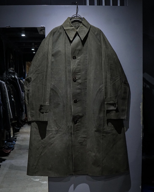 【add (C) vintage】40's U.S. Army Vintage Loose Rain Coat