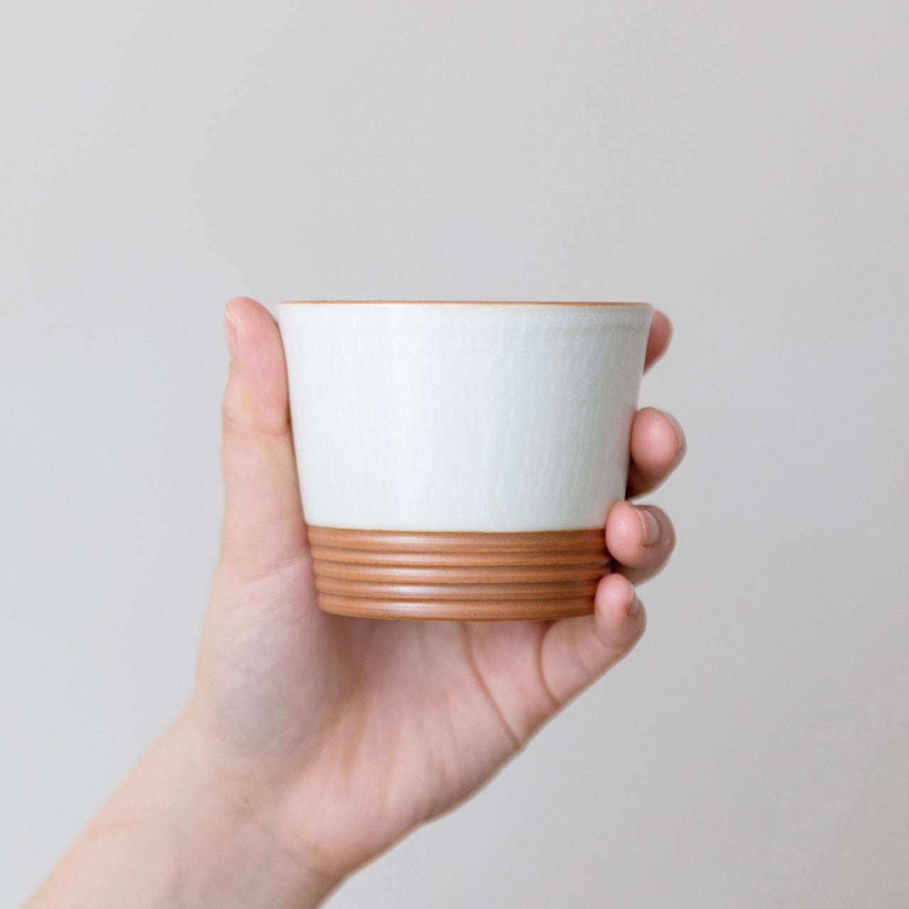 白磁飛鉋 カップ S | SoryuGama