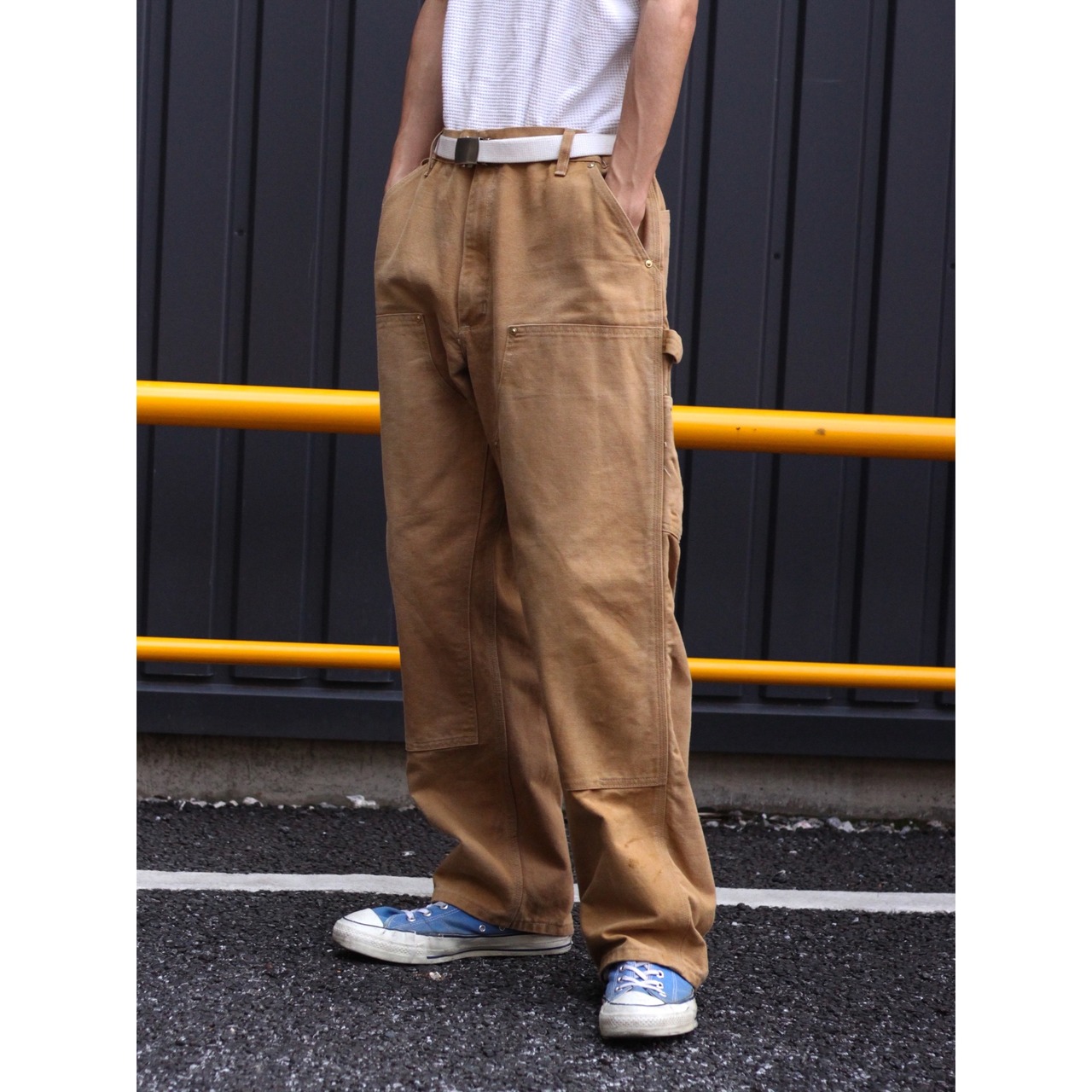 CUBA】1990s vintage Carhartt double knee duck painter pant made in 