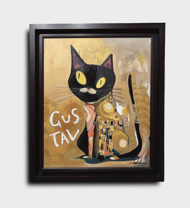 『FallingCat』canvasF4　数量限定Gicree複製絵画