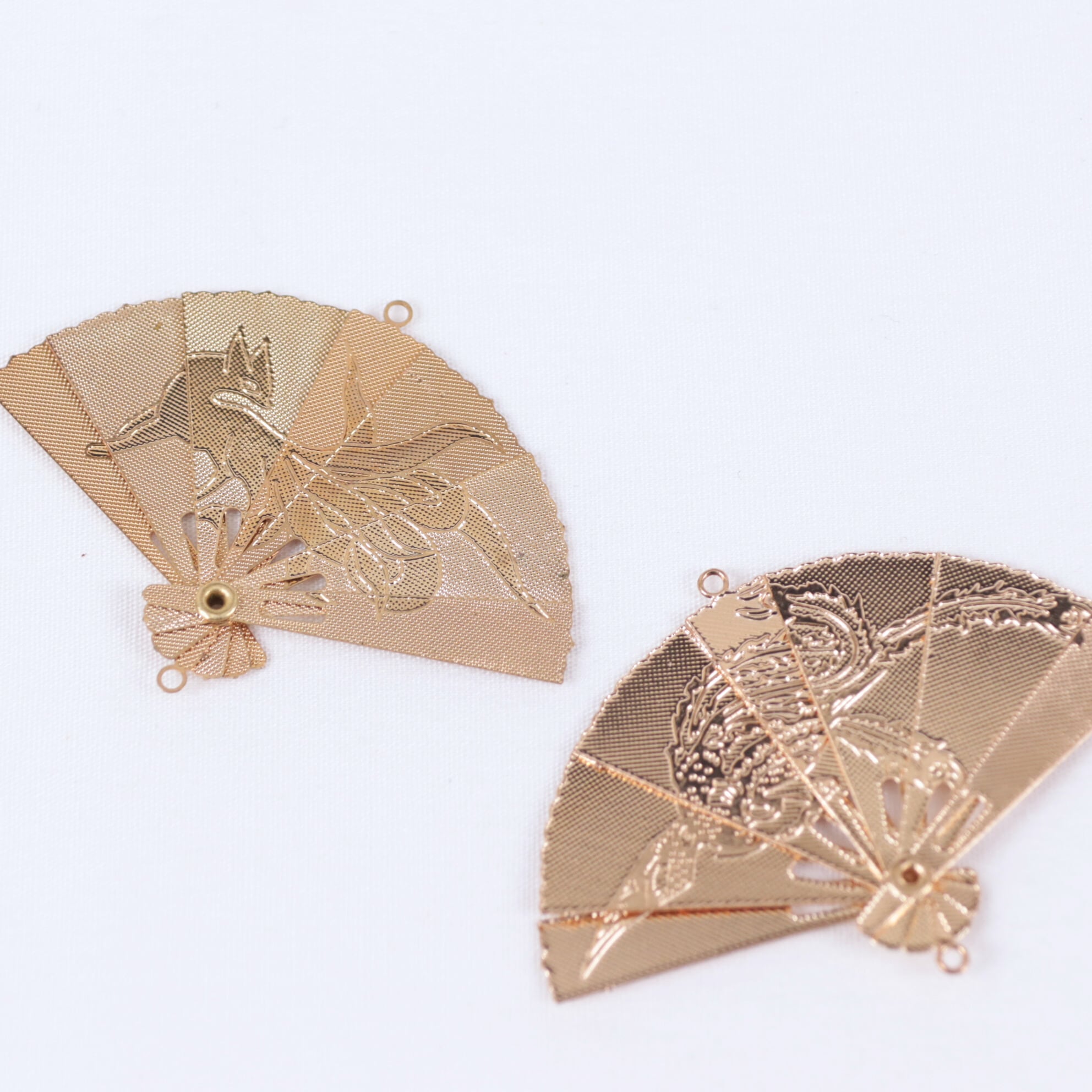 扇 開閉 パーツ 九尾 鳳凰 金属 02000025 ハンドメイド 装飾 飾り
