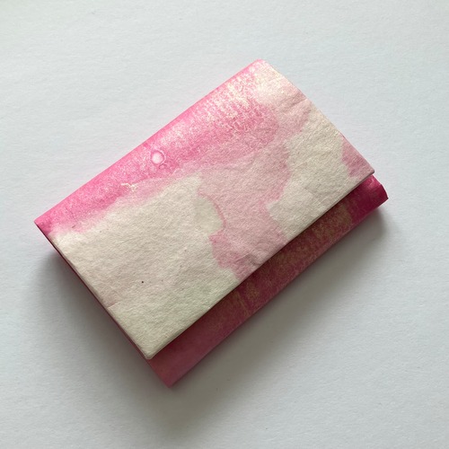 黒谷和紙の名刺入れ【桃色】No.5