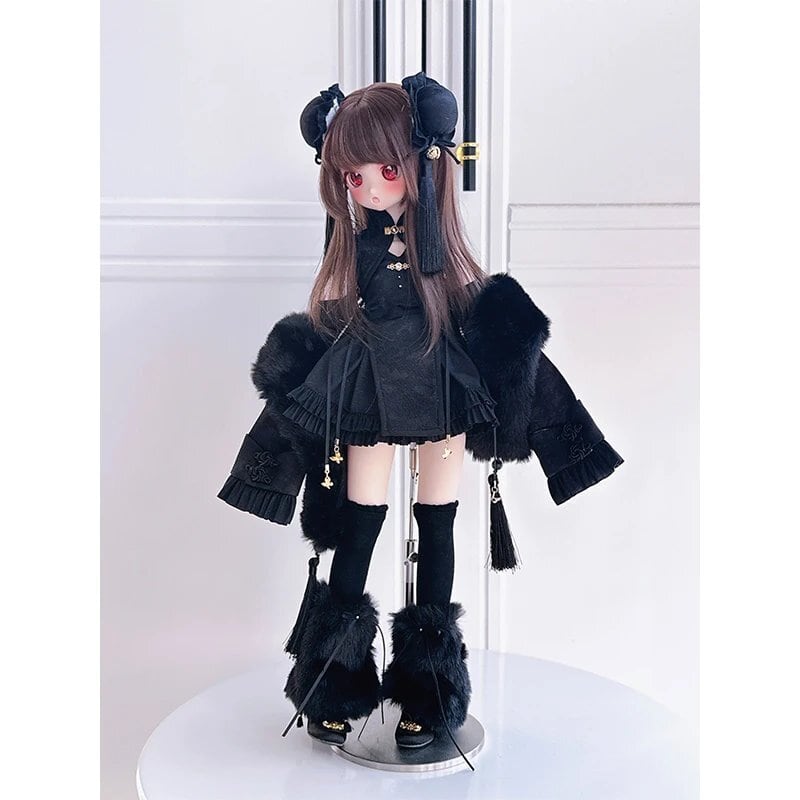 セット！狐狐裁缝铺微mdd bjd 4分娃衣兔豆豆熊妹四分mdd 普四アウト
