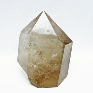 スモーキークォーツ 六角柱 煙水晶 虹入り 一点物 152-1790
