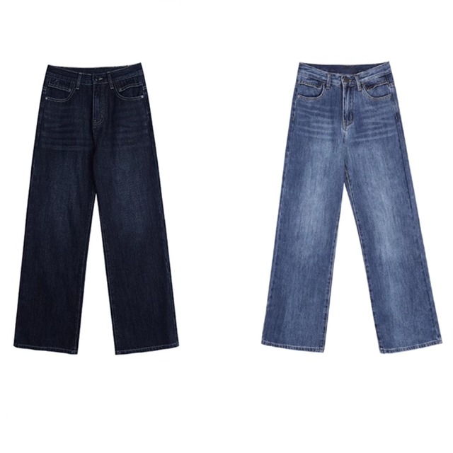 ストレートデニムパンツ　2color　10975