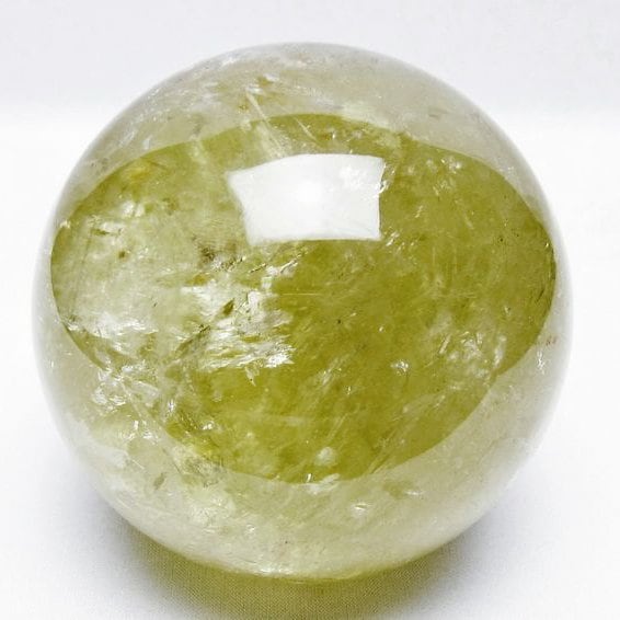 1.3Kg シトリン 丸玉 95mm シトリンクォーツ スフィア 一点物 151-7995