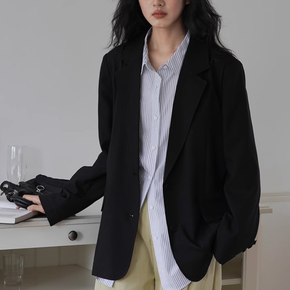 TRストライプ配色チュニックブラウス anana【アナナ】 | Pay ID