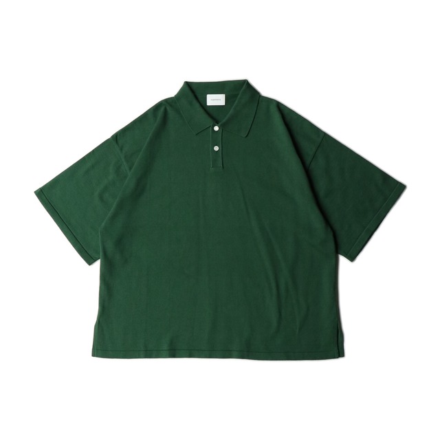 Big knit polo(Green)