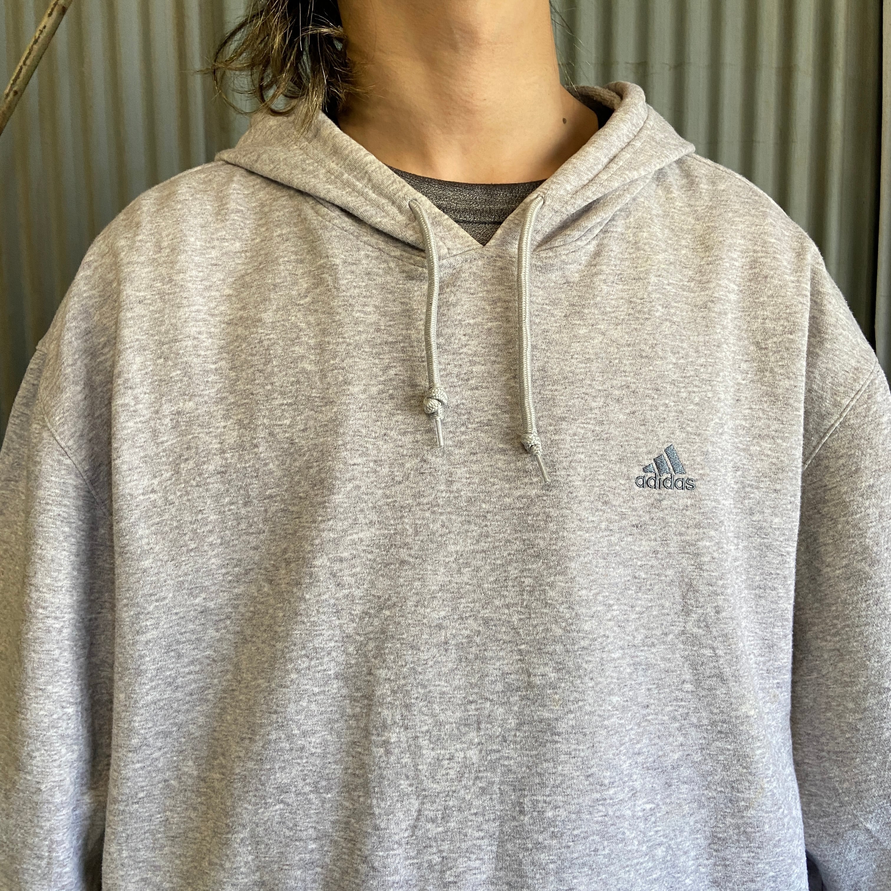 ビッグサイズ 00年代 adidas アディダス ワンポイントロゴ刺繍 ビッグサイズ 00年代 adidas アディダス ワンポイントロゴ刺繍