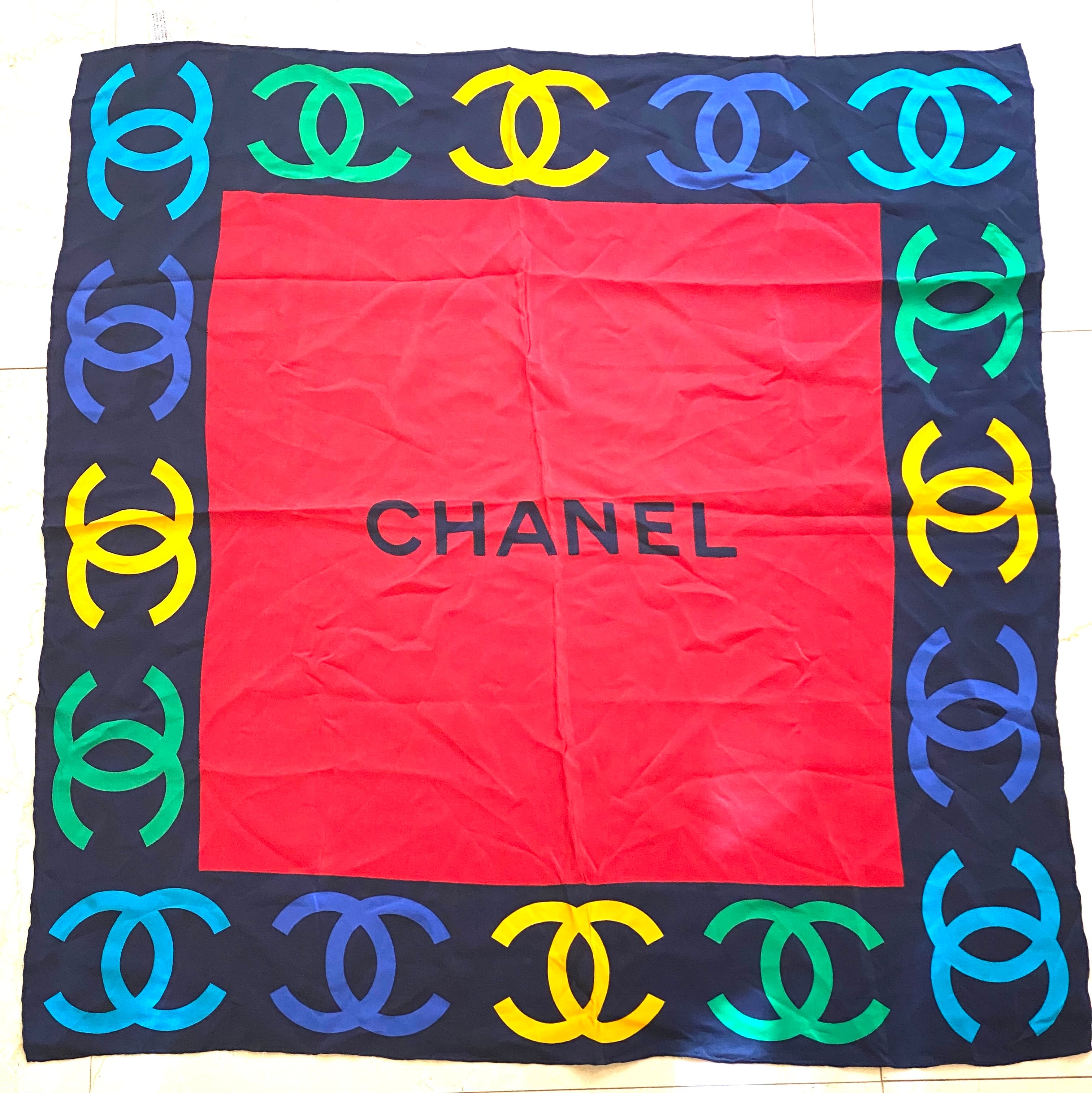 CHANEL シルクスカーフ　★最終値下げ！！★