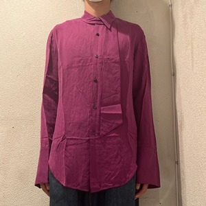 YUKIHASHIMOTO ユウキハシモト ボウタイシャツ 192-01-0102 SIZE46 