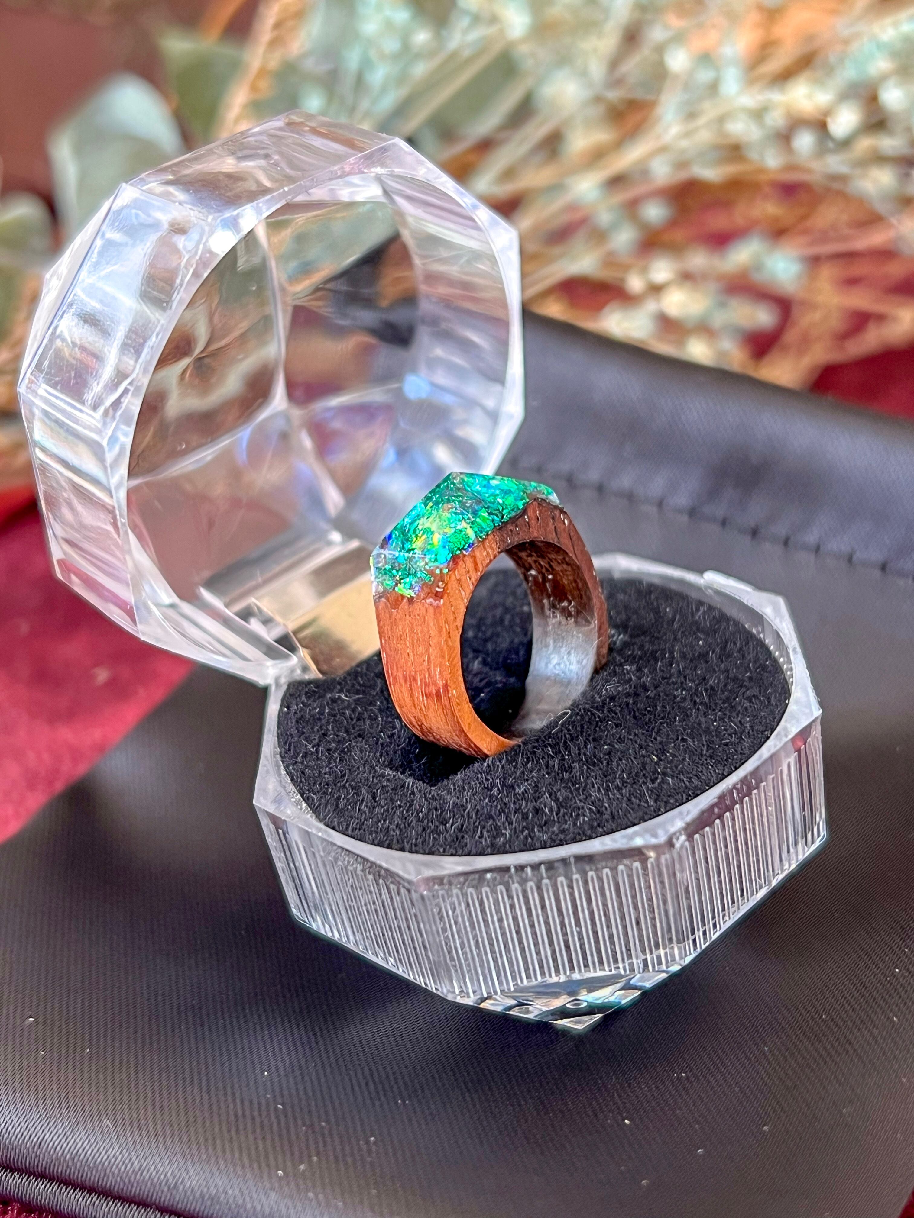 リバーブルー】ウッドレジンブレスレット | frontnorth