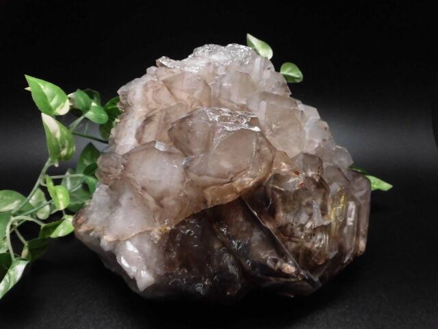 【送料無料】【高品質】ブラジル産ジャカレー水晶（アリゲータークオーツ）　no.2