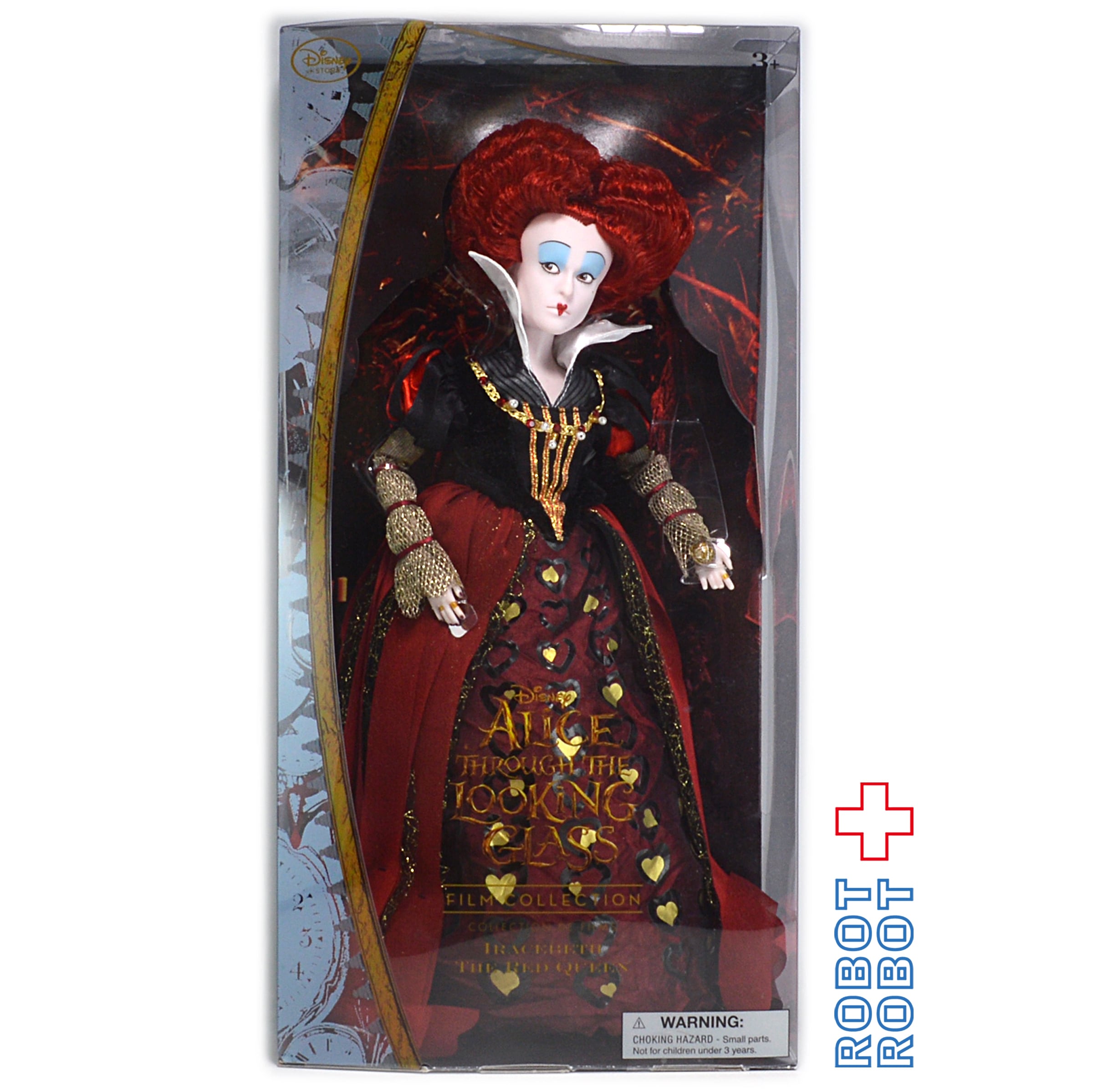 ディズニーストア アリス イン ワンダーランド 時間の旅 ハートの女王 ドール Robotrobot