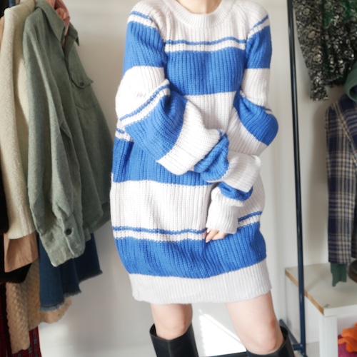 orver 2tone knit