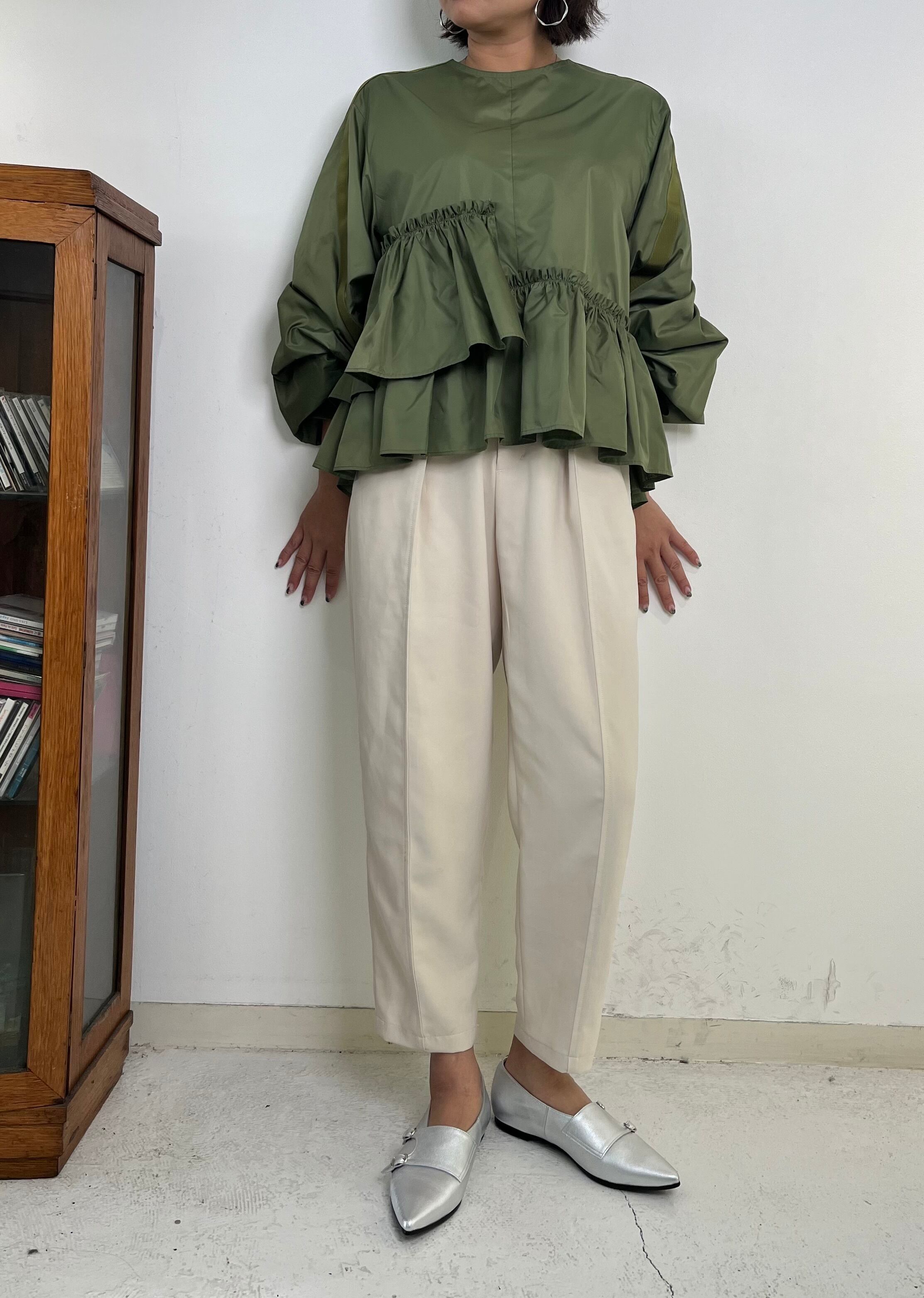 イチパーセント》ティアードフリルシャツ | LIMAGE 