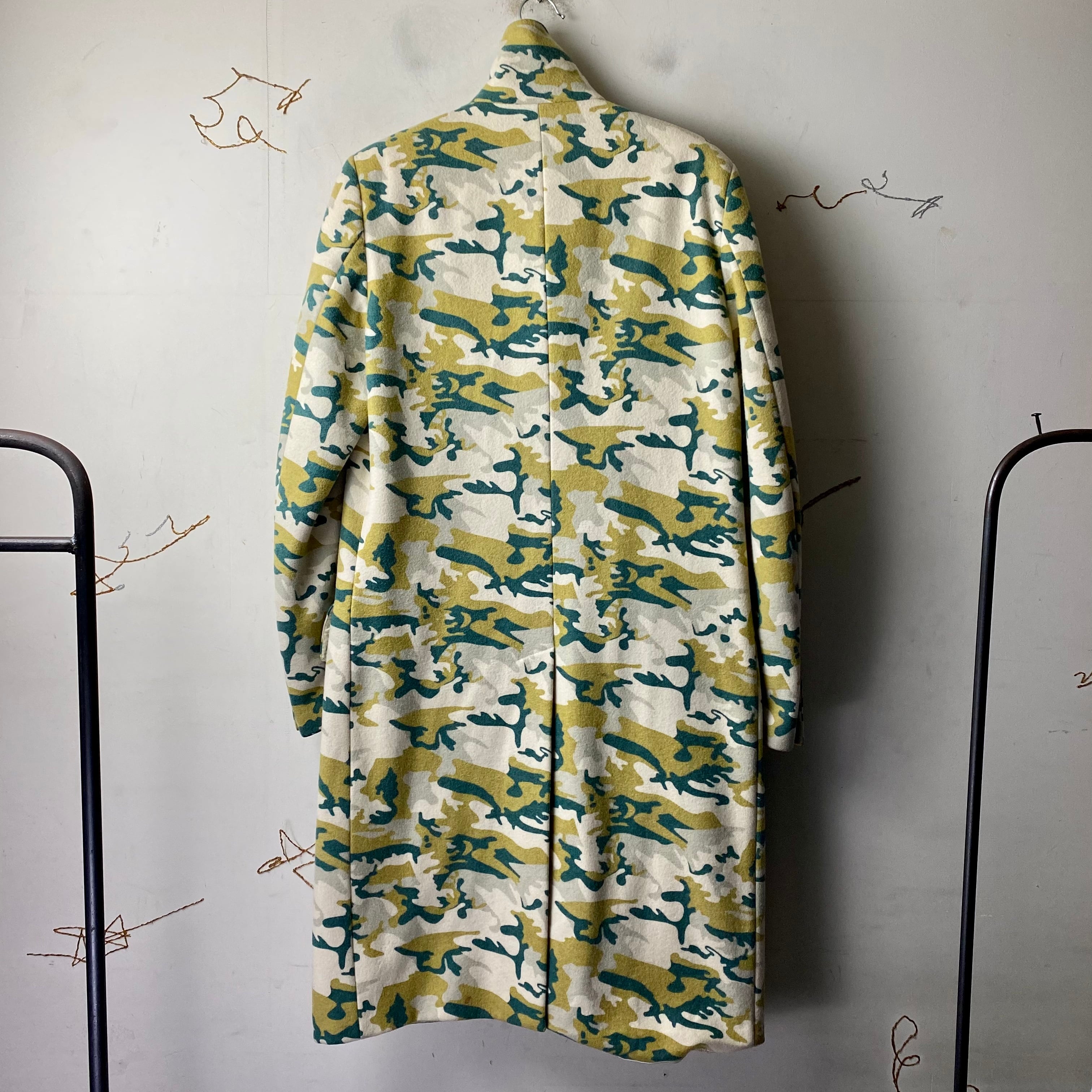 archive 1990's ALEXANDER McQUEEN camouflage pattern coat | NOIR ONLINE