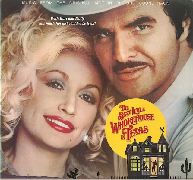 DOLLY PARTON   BURT REYNOLDS /THE BEST LITTLE WHOREHOUSE IN TEXAS (LP) USA盤