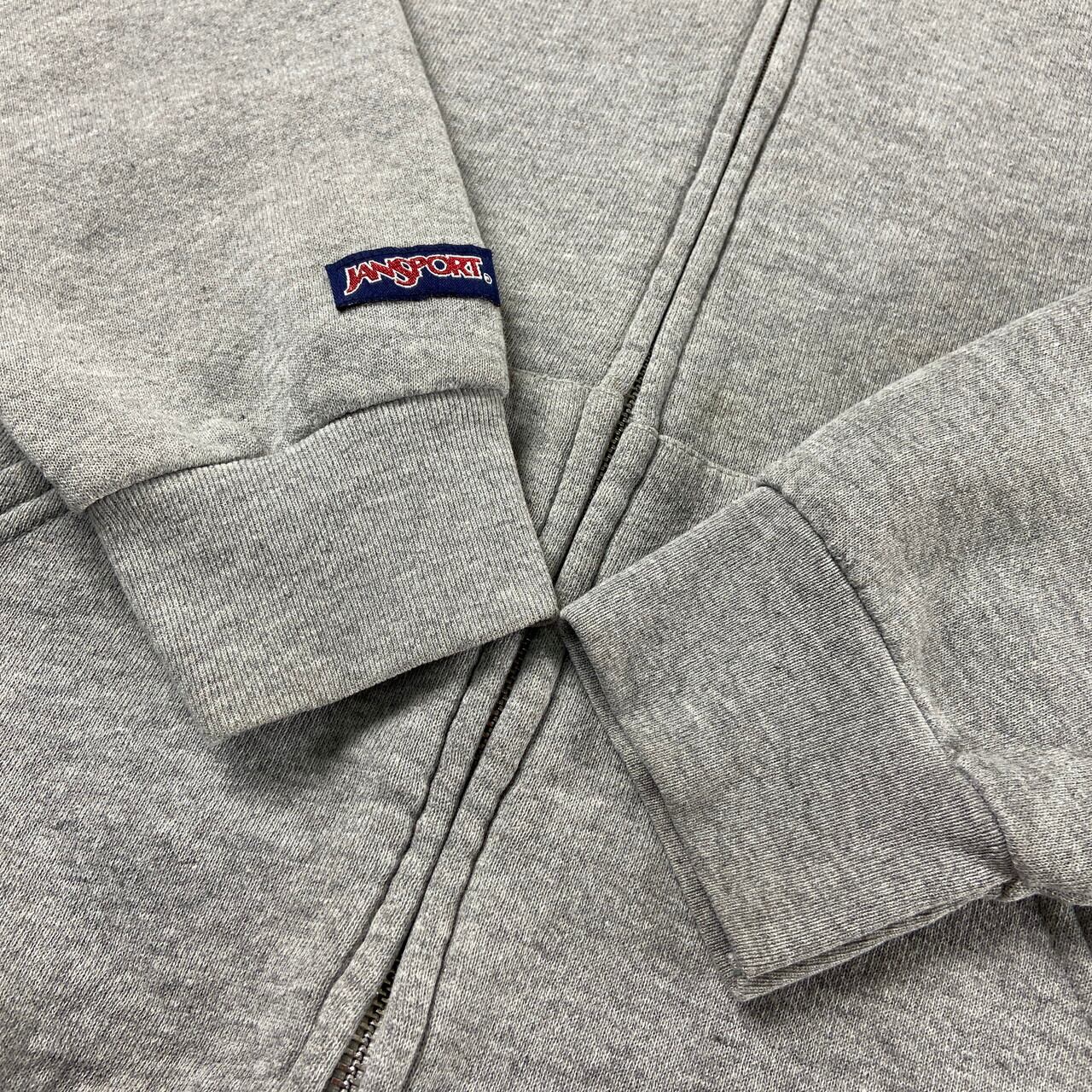 90年代 USA製 JANSPORT ジャンスポーツフルジップパーカー カレッジ