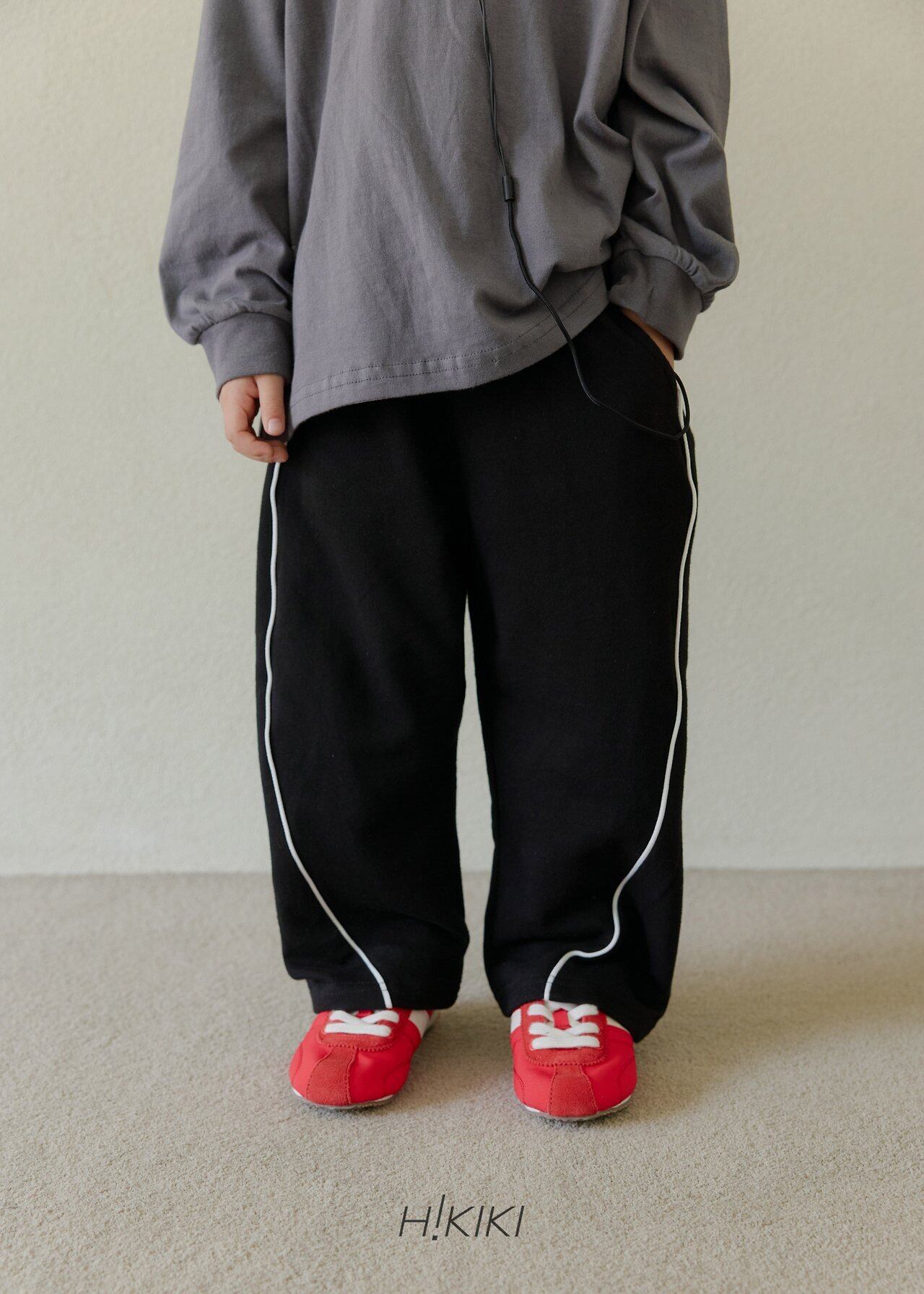 【即納】HiKIKI / line wide pants