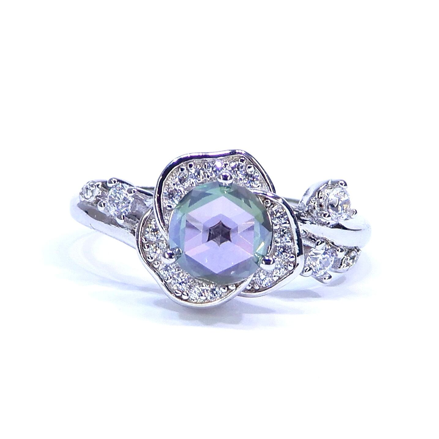 Rose Ring♦︎ミスティックトパーズ♦︎WGカラー《0136》