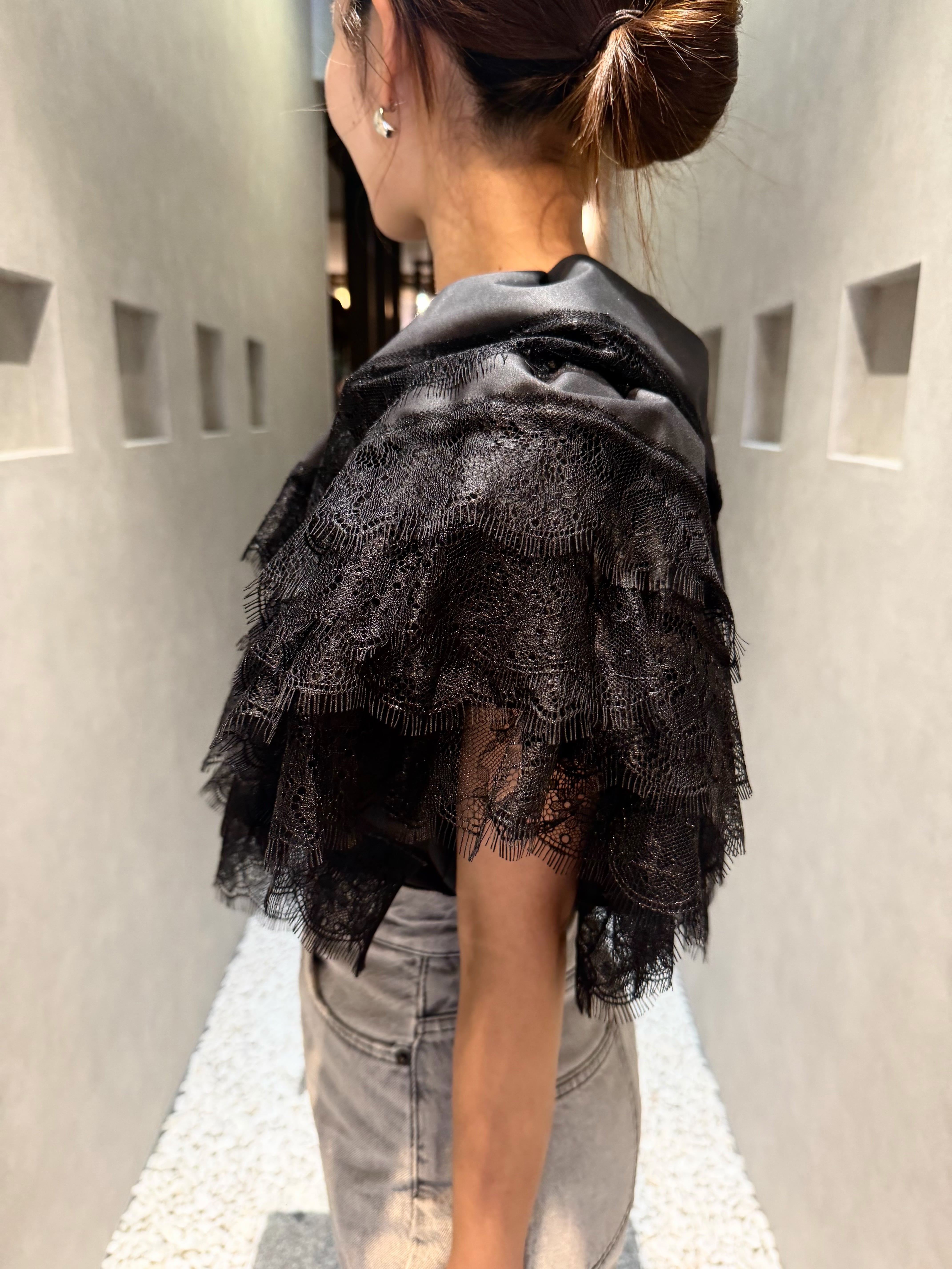 swan blouse / white | HYEON